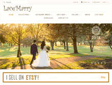 Tablet Screenshot of lacemarry.com
